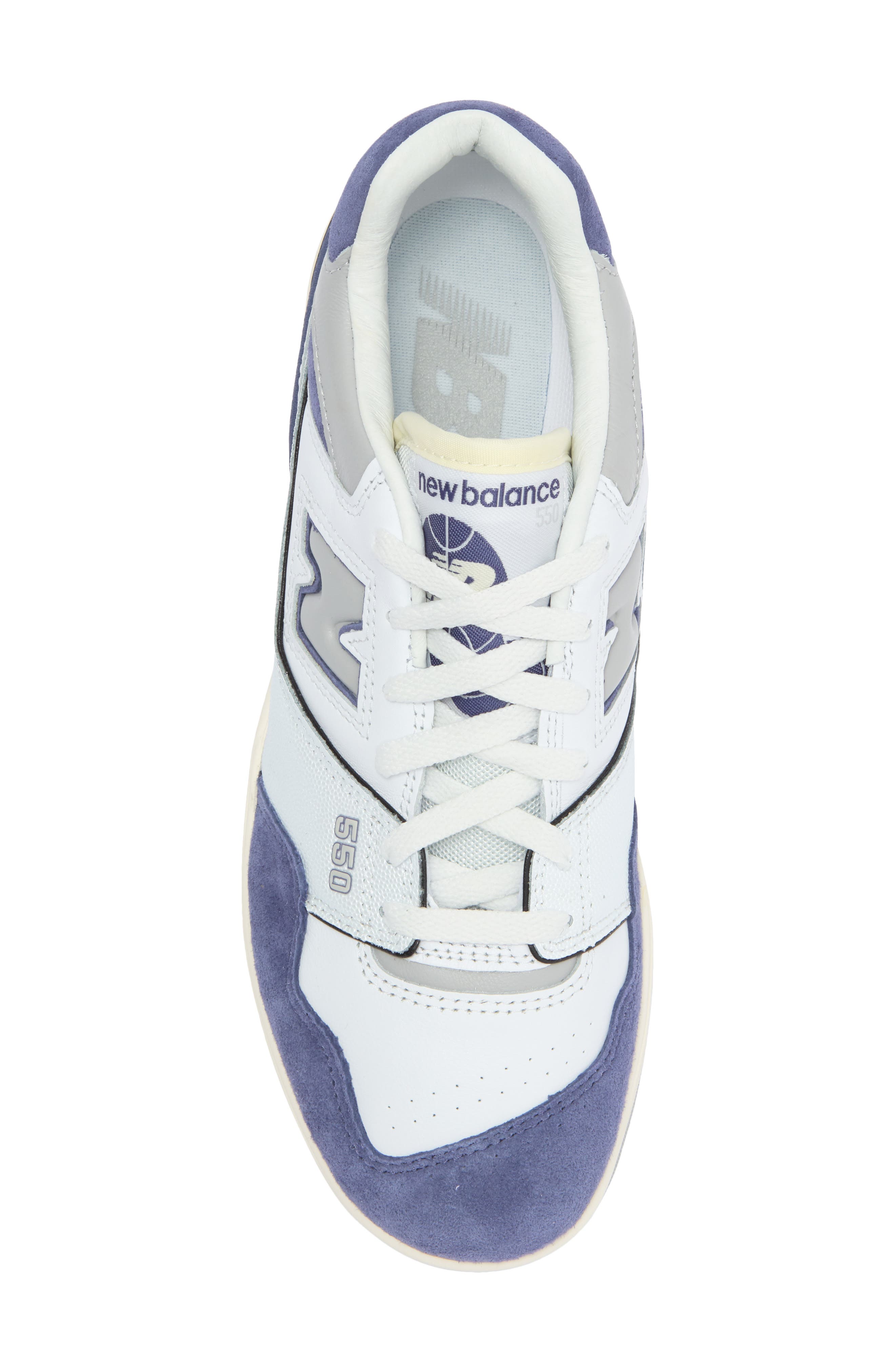 New Balance 550 Basketball Sneaker, Alternate, color, Oyster White/ Dream State