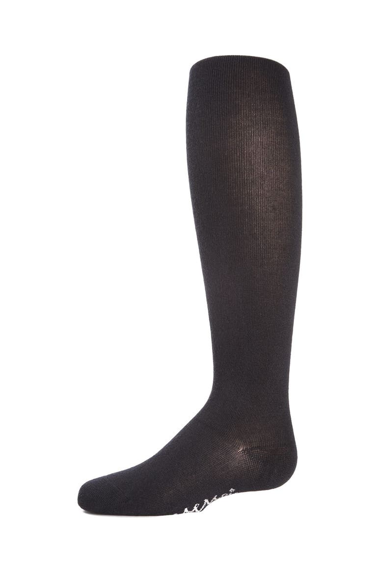 Kid's Modal Opaque Tights, Main, color, Black