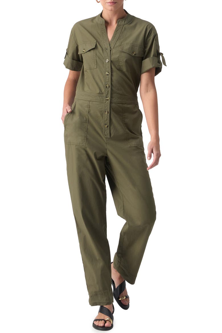 Reserve Utitlity Jumpsuit, Main, color, BURNT OLIVE
