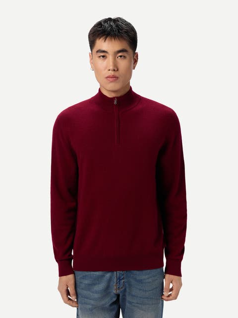 Timeless Half-Zip Cashmere Sweater
