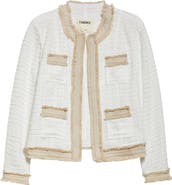 L'AGENCE Agnes Tweed Jacket