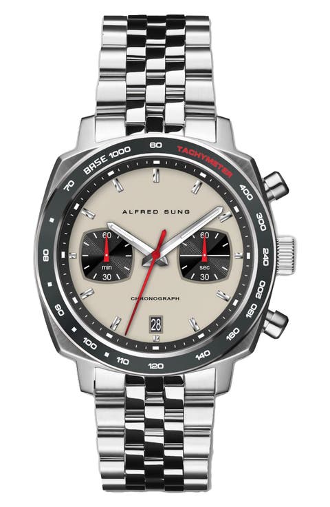 Chronograph Quartz Bracelet Watch, 44mm