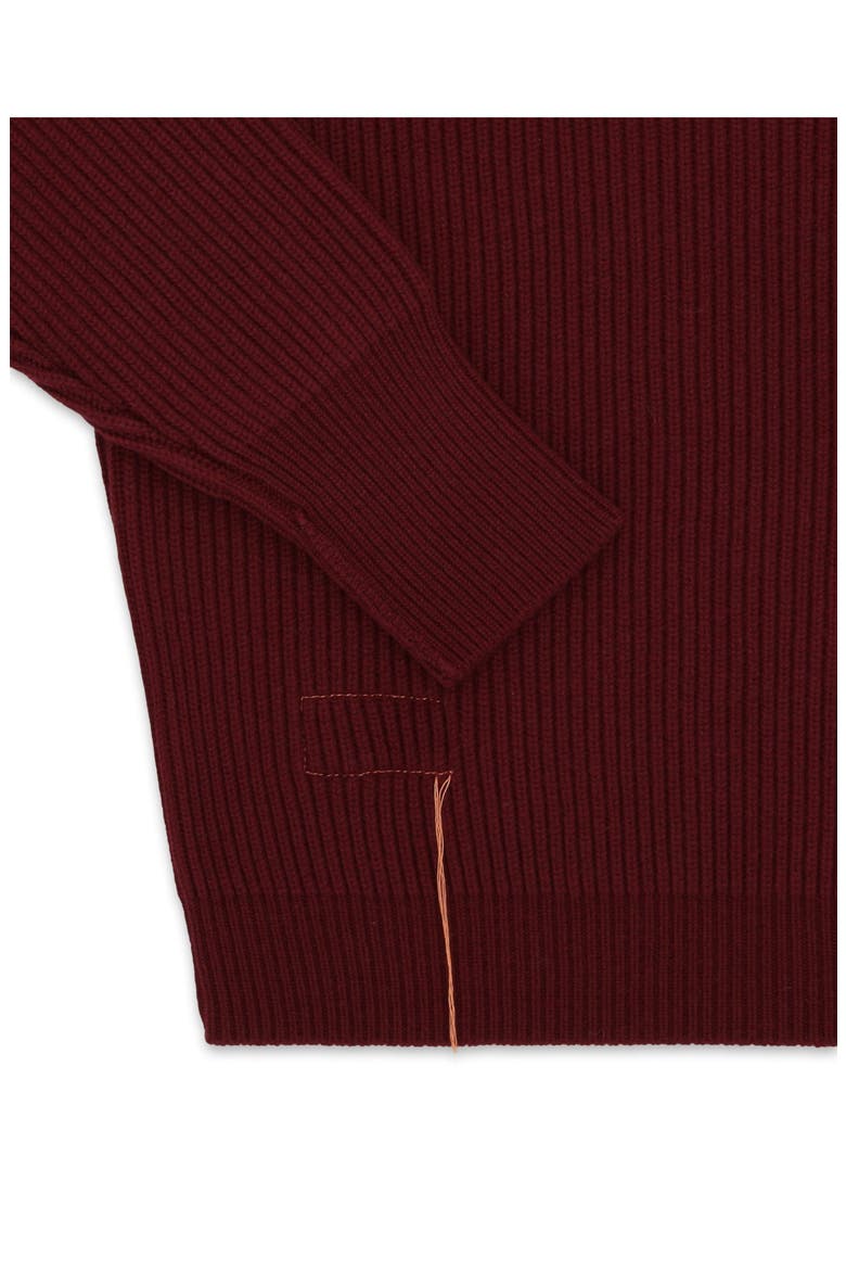 Brighton High Neck Jumper, Alternate, color, Burgundy