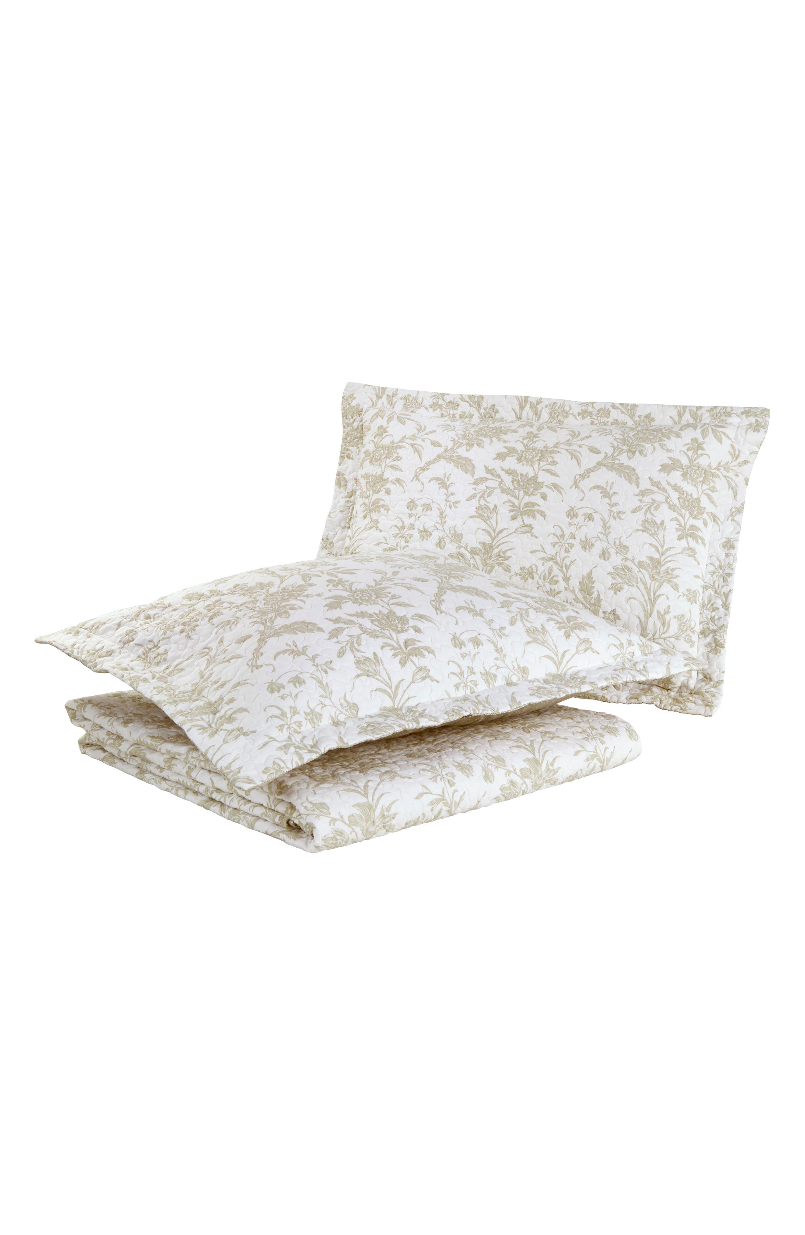 Laura Ashley Amberley Twin Quilt & Sham Set