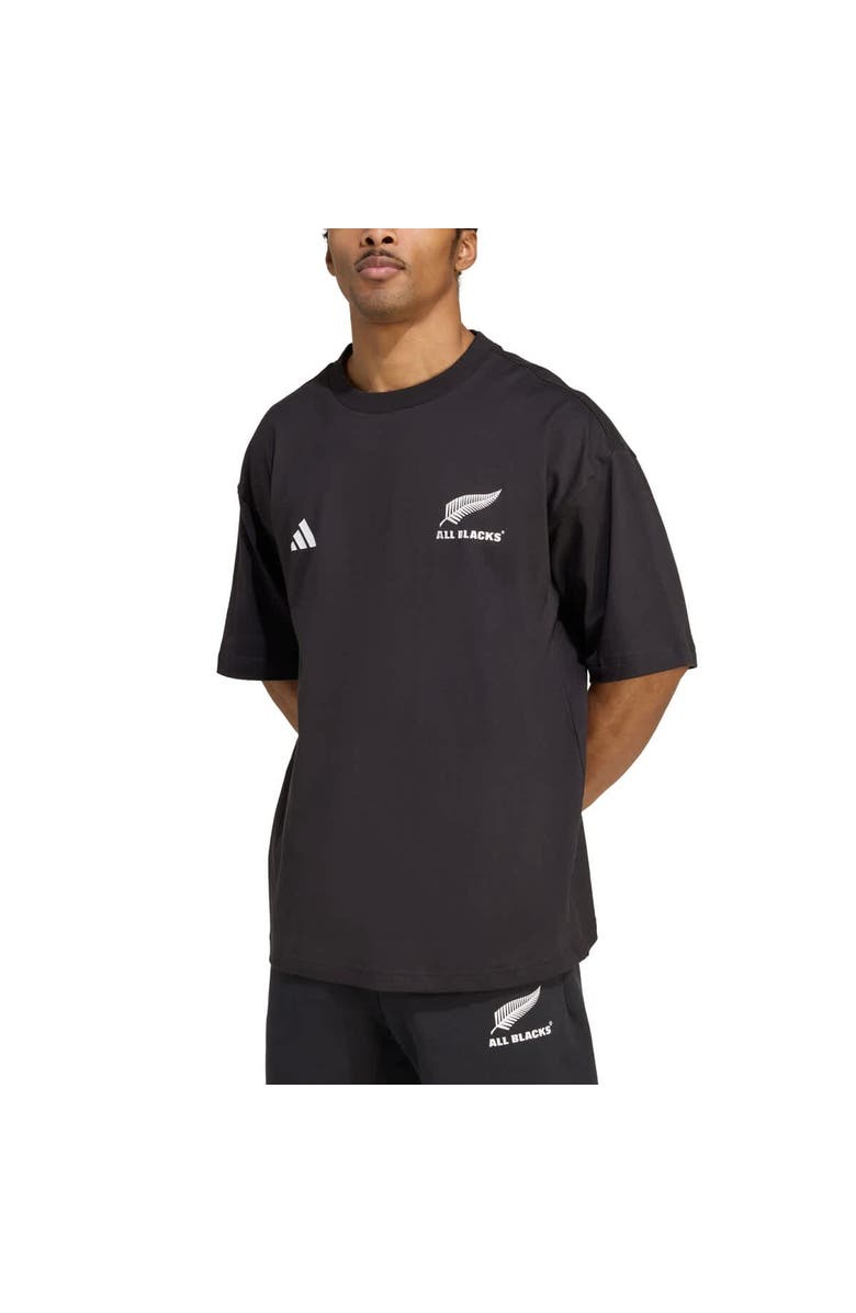 adidas Men's adidas Black New Zealand Rugby Presentation Future Icon T-Shirt, Main, color, Black