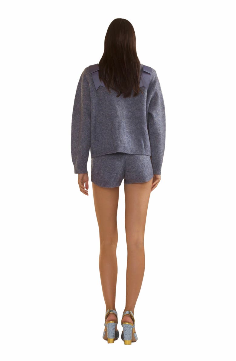 Cynthia Rowley Ivy Wool Knit Short, Alternate, color, 