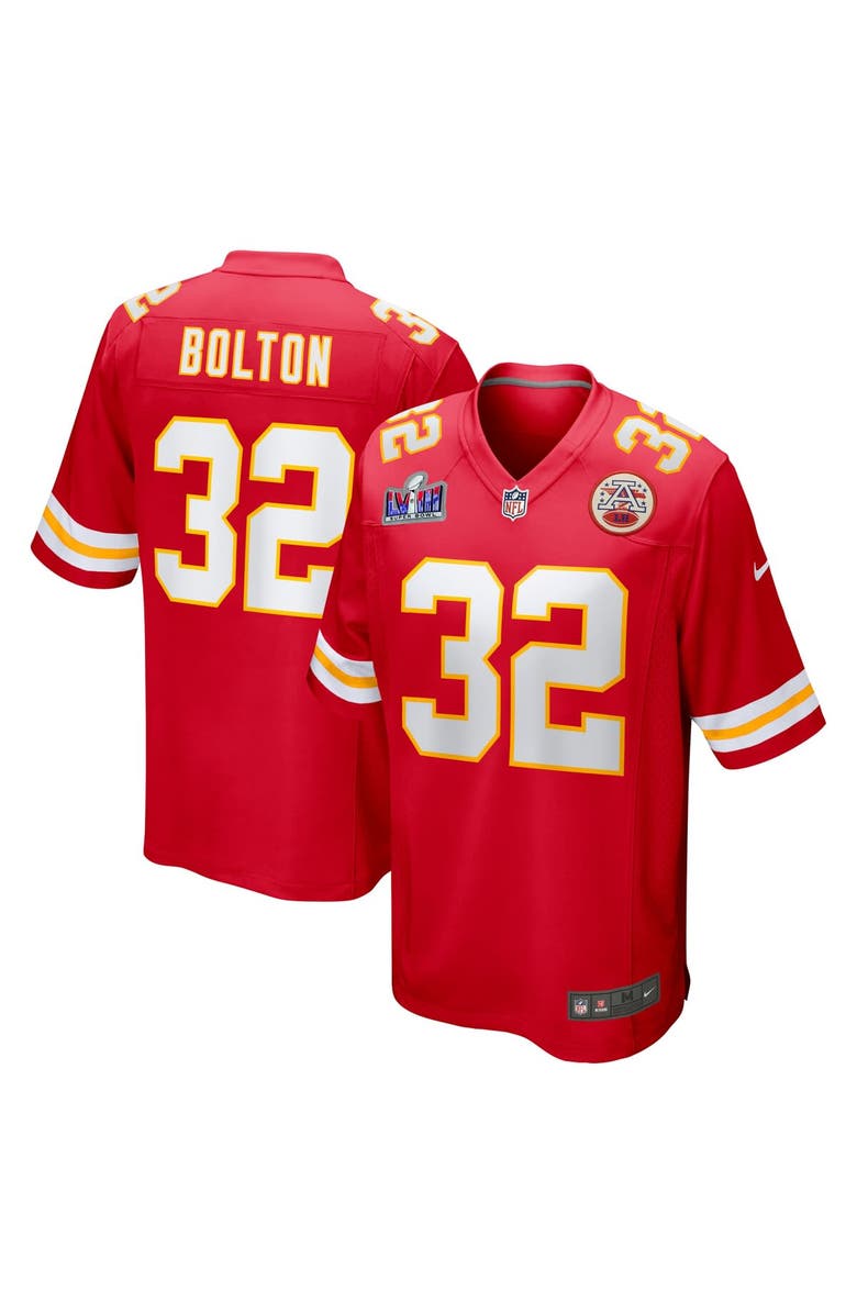 Nike Men's Nike Nick Bolton Red Kansas City Chiefs Super Bowl LVIII Game Jersey, Alternate, color, 