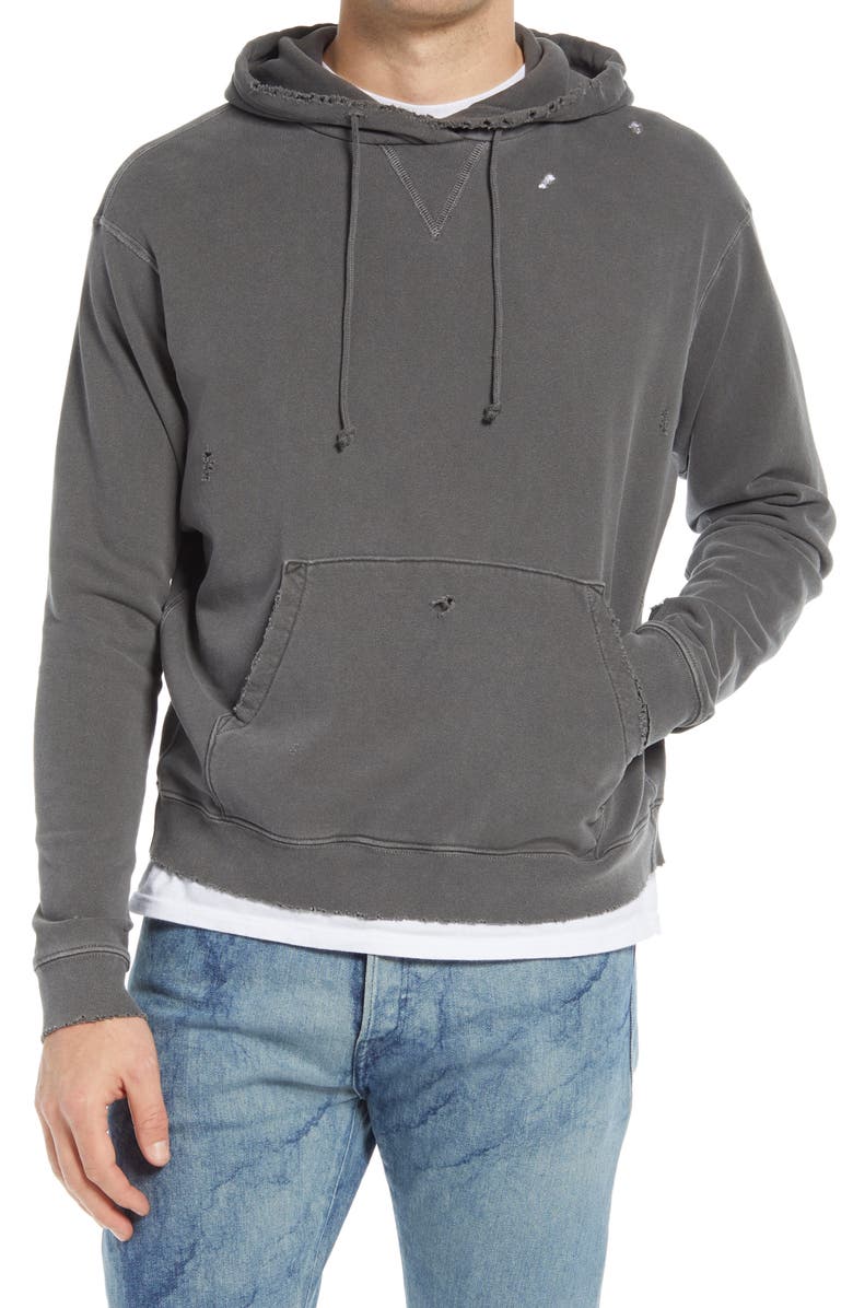 John Elliott Folsom Distressed Hoodie, Main, color, 