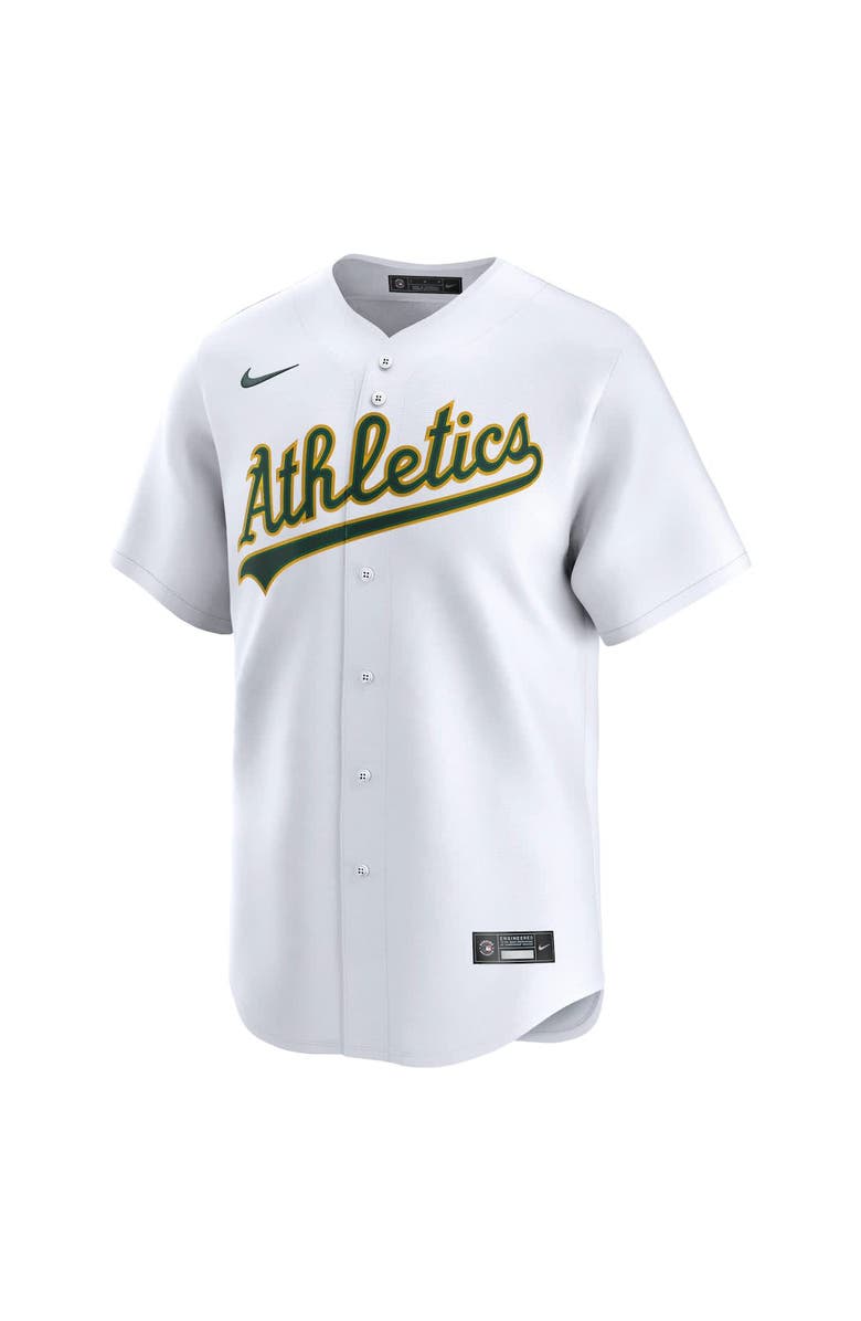 Nike Men's Nike White Athletics Home Limited Jersey, Alternate, color,