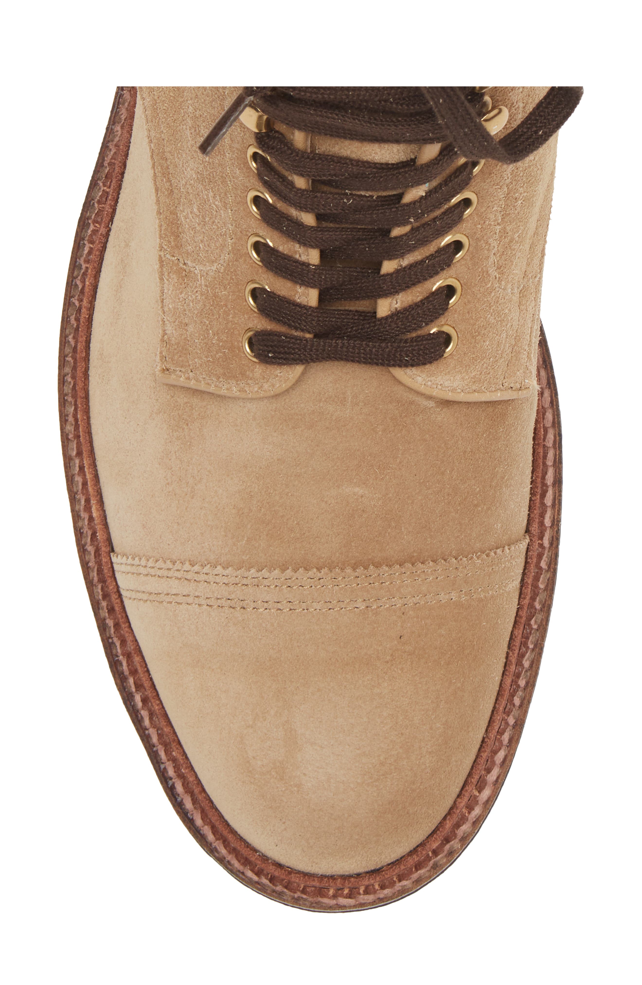 Alden Blucher Boot, Alternate, color, Tan Suede
