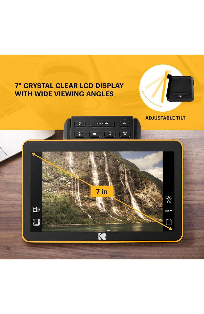 Kodak Slide N SCAN Digital Film Scanner, Alternate, color, Black
