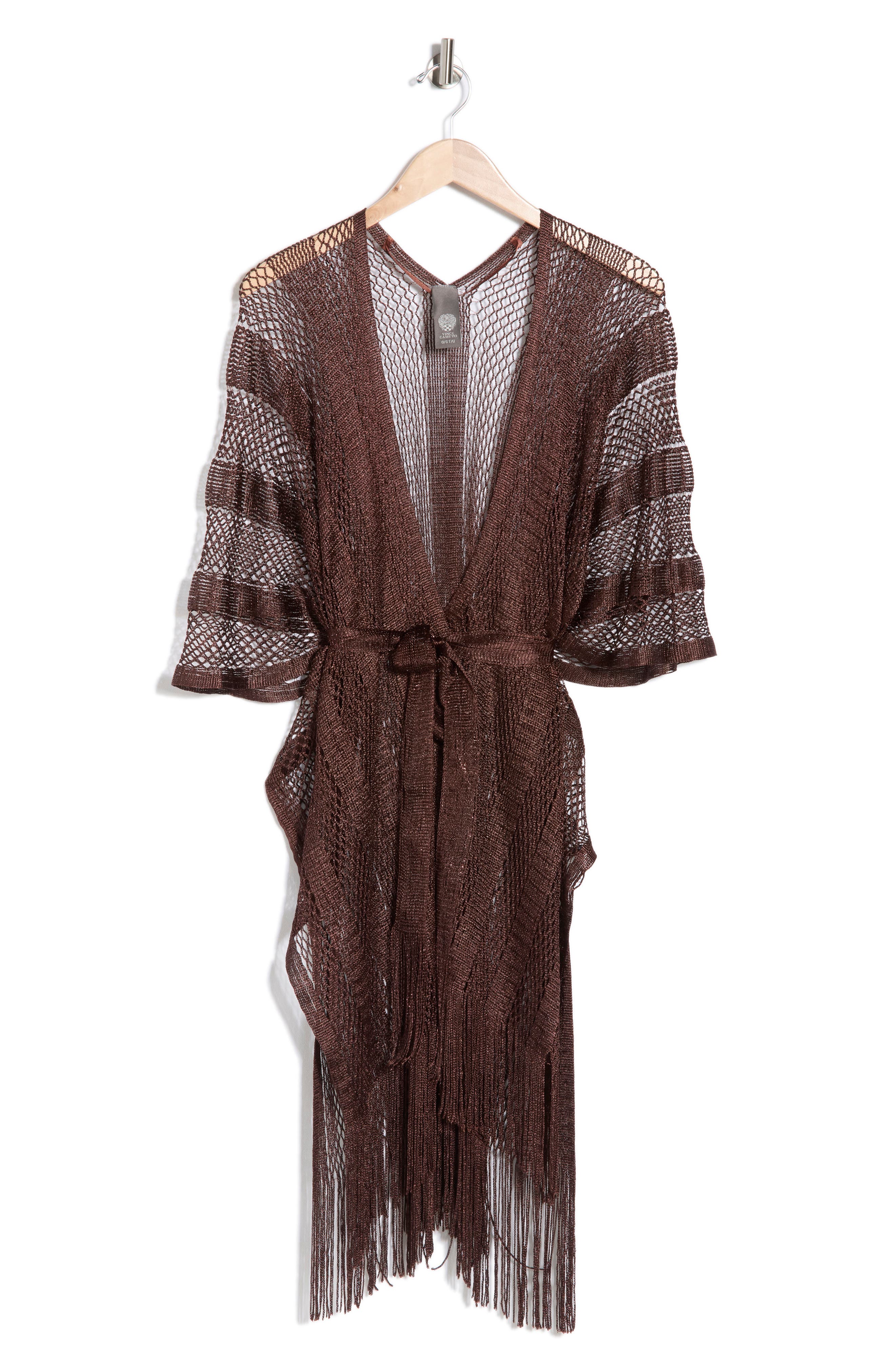 Vince Camuto Mesh Net Ruana
