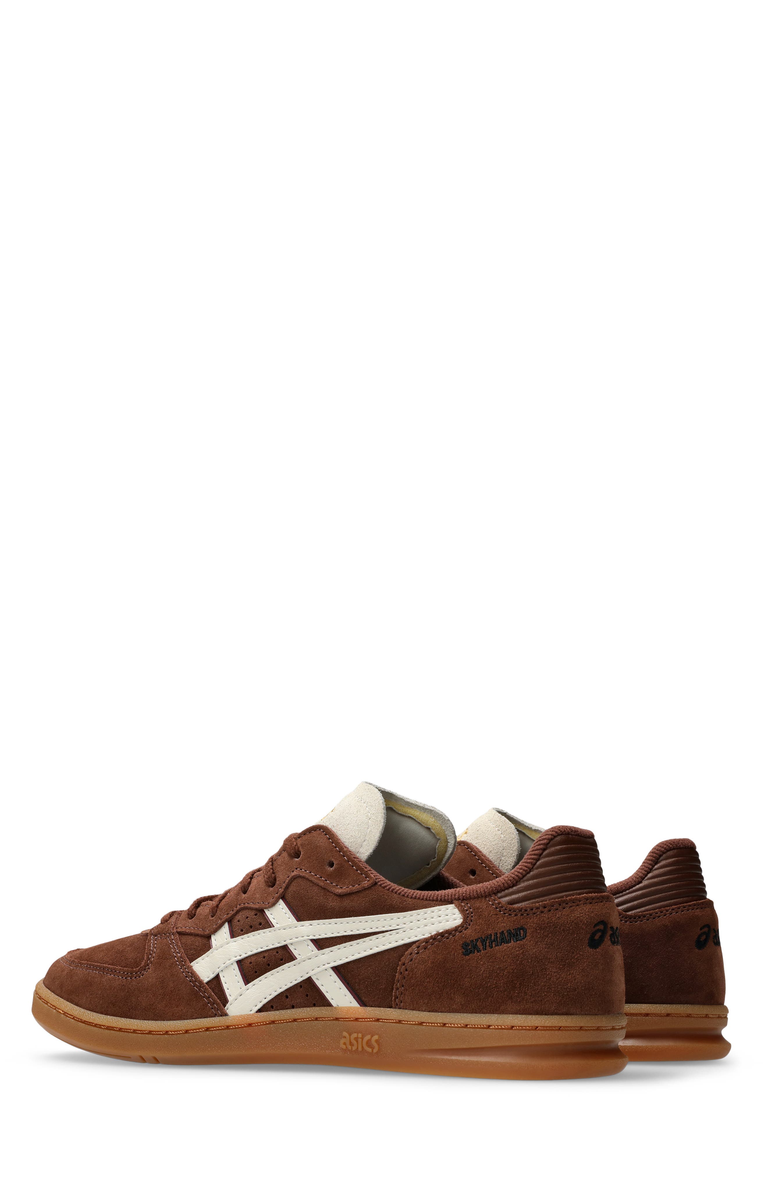 ASICS&lt;sup&gt;®&lt;/sup&gt; Gender Inclusive Skyhand OG Sneaker, Alternate, color, Reddish Brown/Oatmeal
