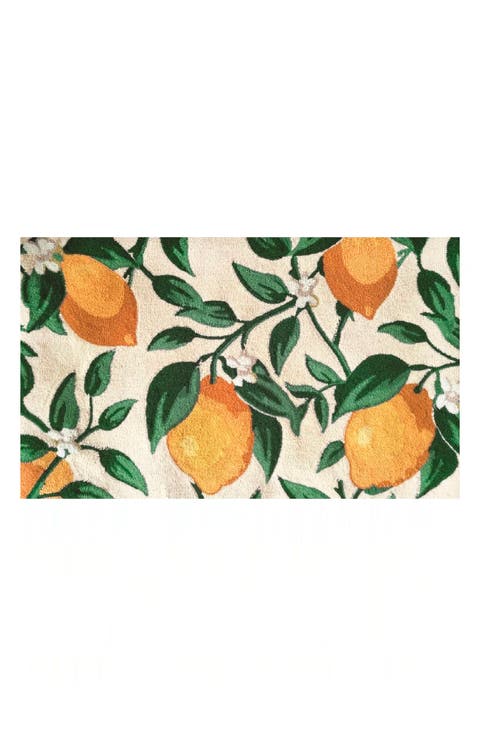 Lemon Vine Door Mat