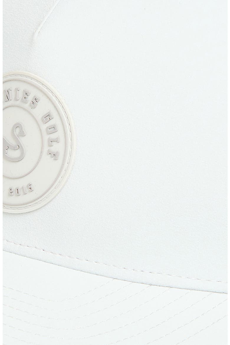 Wade Perforated Snapback Baseball Cap, Alternate, color, GRAY