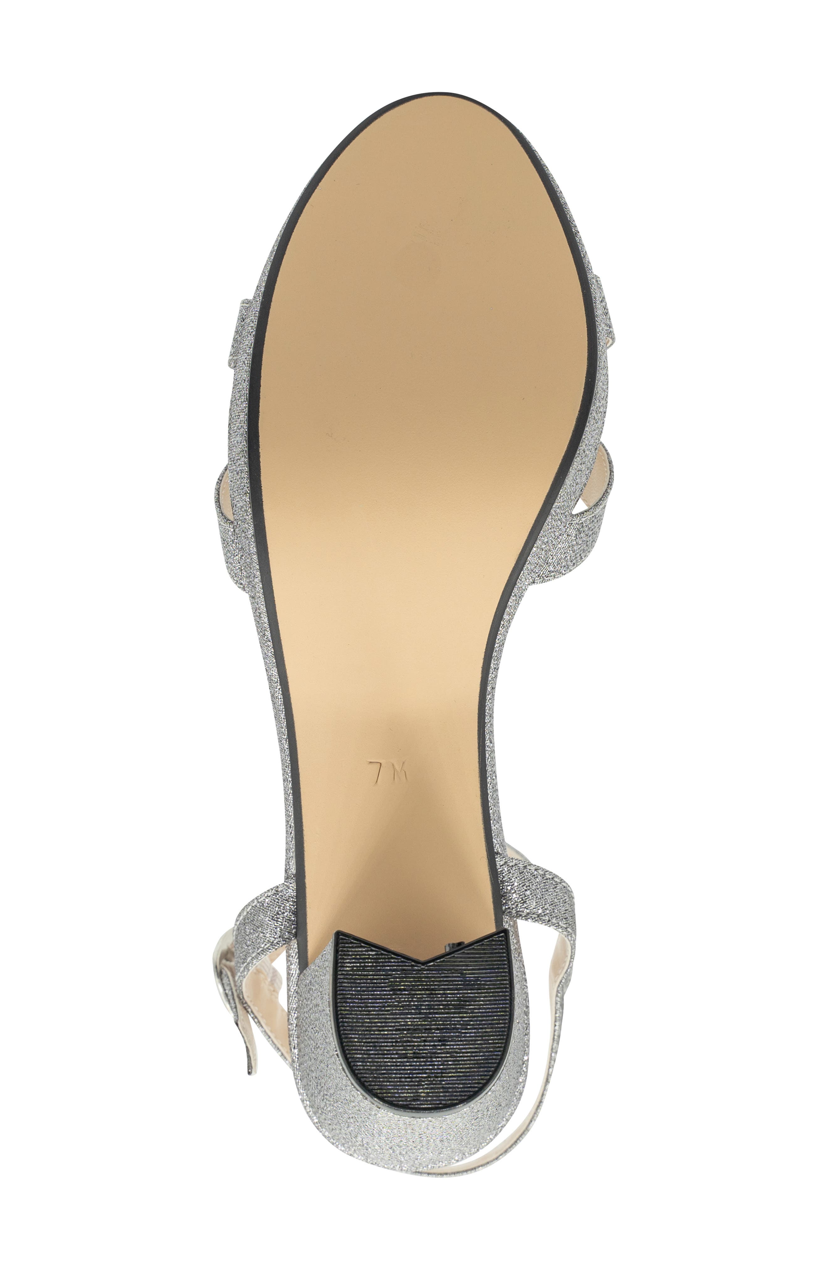 Touch Ups Harmon Platform Sandal, Alternate, color, Pewter