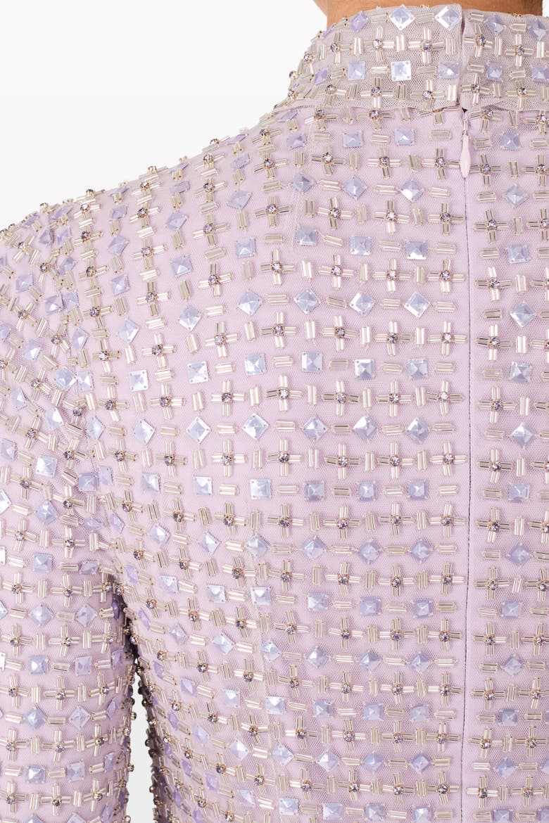 Star Gazer Gown, Alternate, color, Lavender