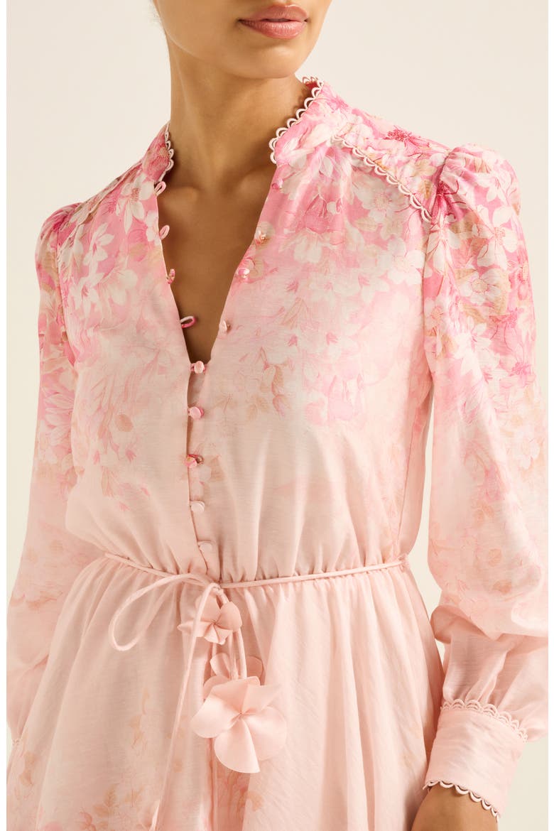 Shyla Floral Long Sleeve Dress, Alternate, color, TILLY FLORAL