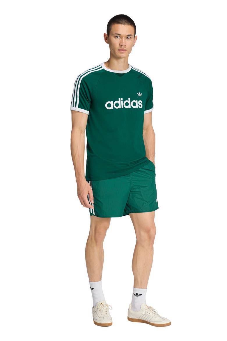 Adicolor Sprinter Shorts, Alternate, color, COLLEGIATE GREEN