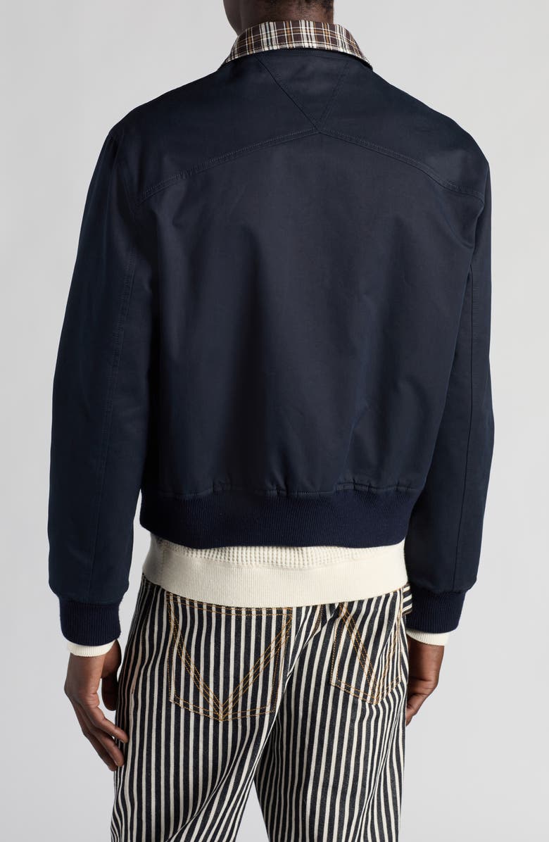 Bottega Veneta Reversible Compact Cotton Jacket, Alternate, color, 4246 Fondant/ Dove/ Mint