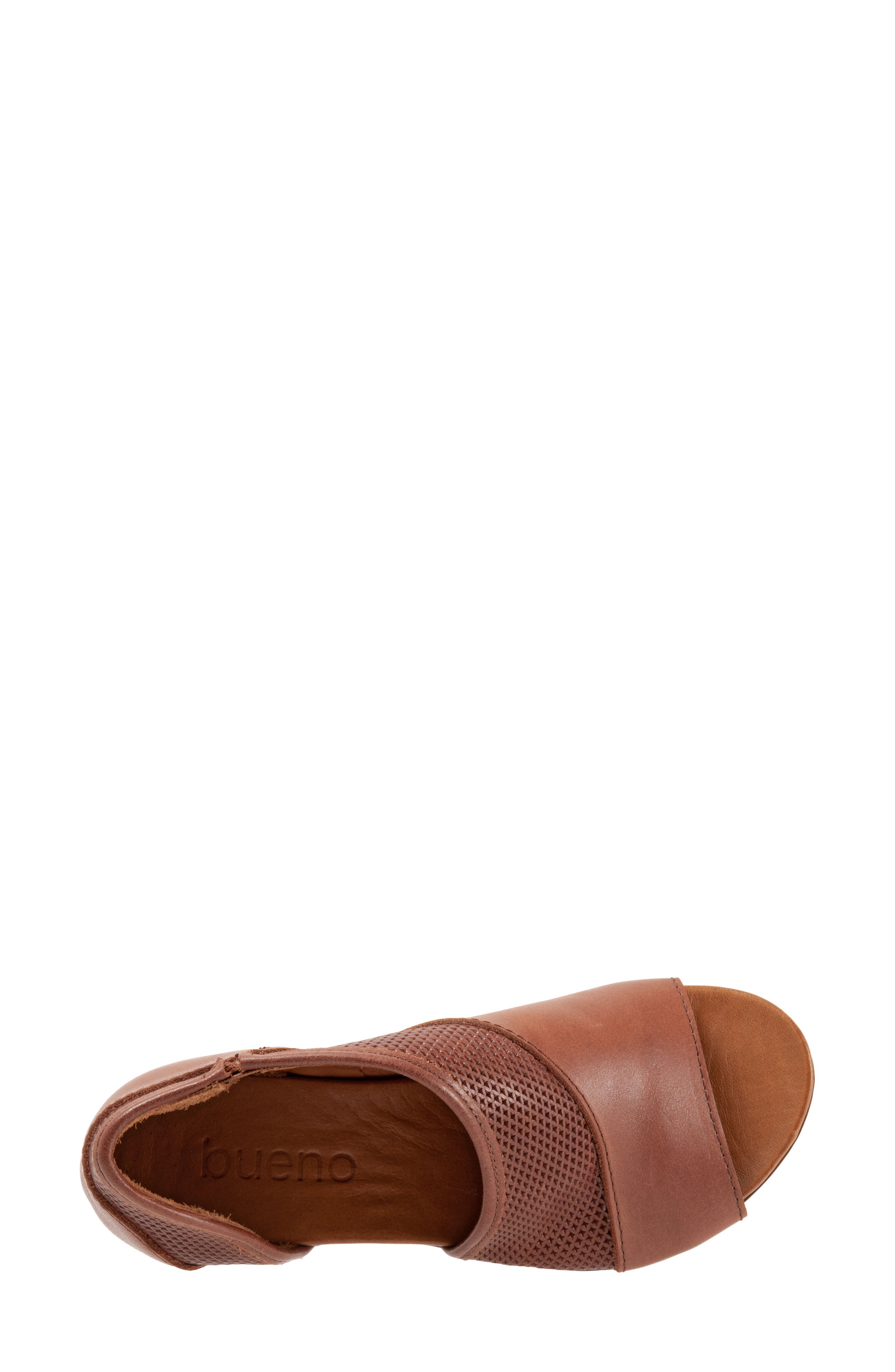 Bueno Tahiti Half d'Orsay Sandal, Alternate, color, Tan Leather