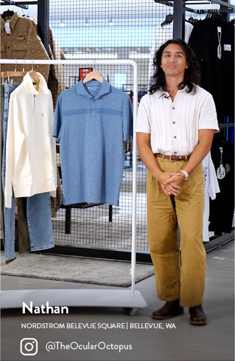 Heater Pro Chest Stripe Polo, sales video thumbnail