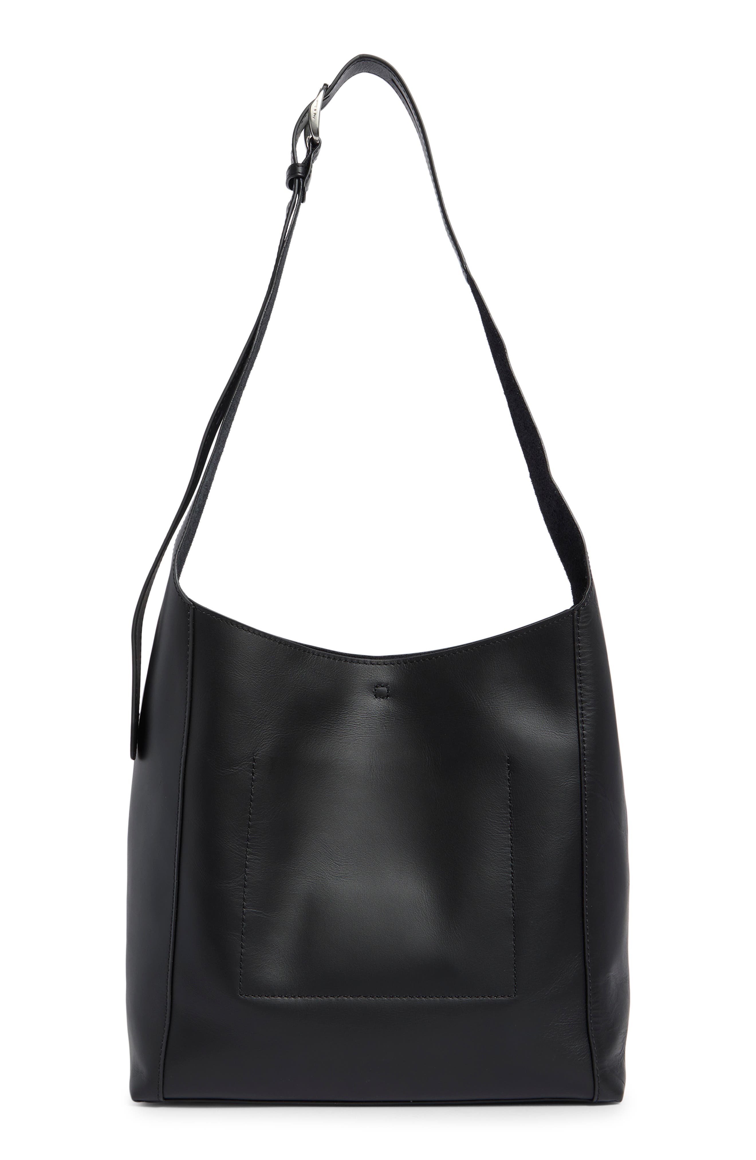 rag & bone Belize Leather Shopper Bag, Alternate, color, 