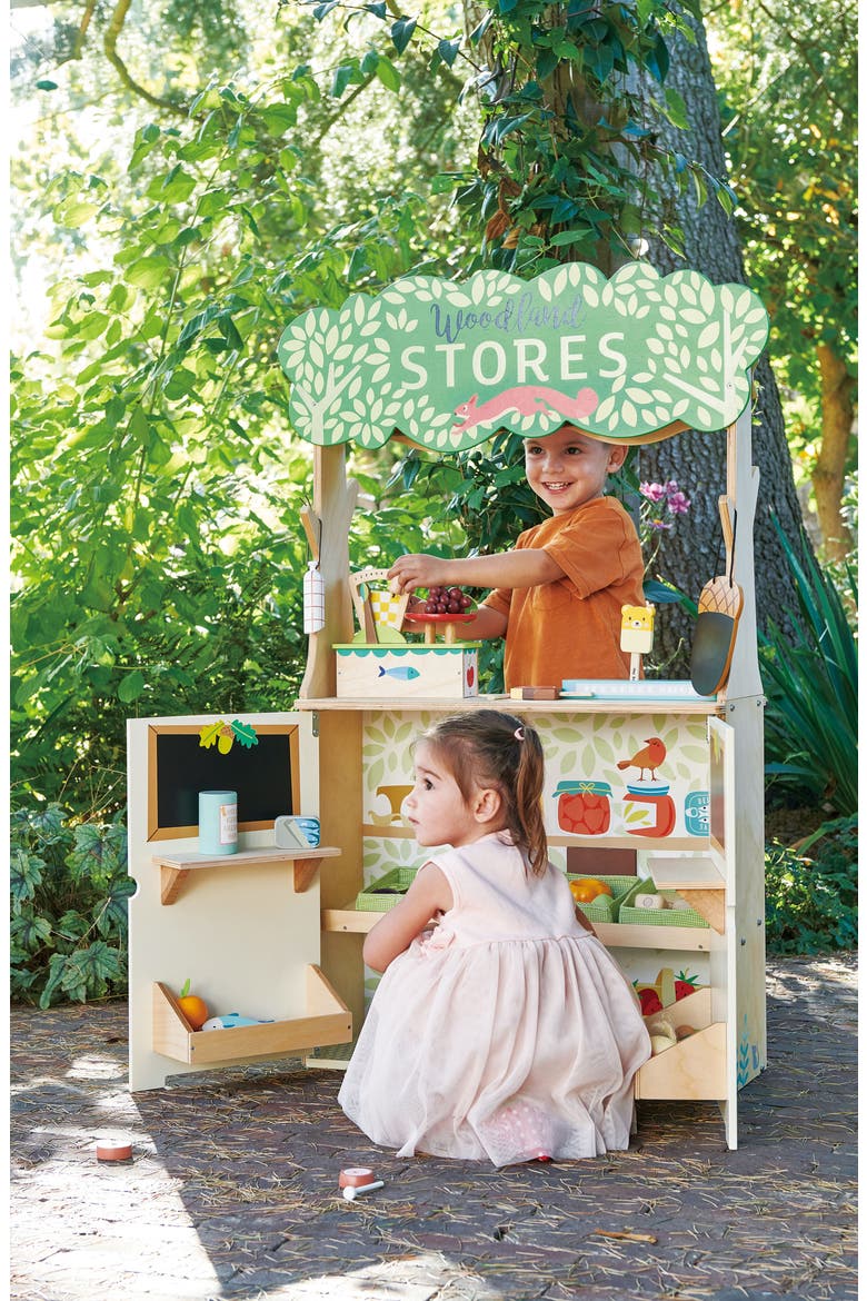 Woodland Stores & Theatre Toy Set, Alternate, color, MULTI