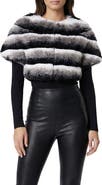 Lyla Grant Fur-Free Chinchilla (Faux Fur) Short Sleeve Capelet