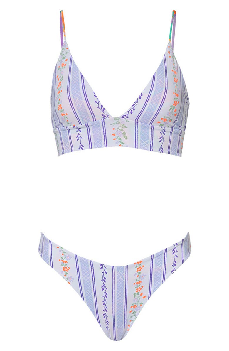 Maaji Urban Oasis Sublimity Reversible Bikini Bottoms, Alternate, color,