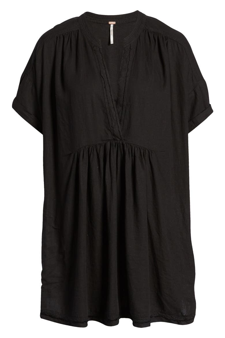 Getaway with Me Tunic Top, Alternate, color, BLACK