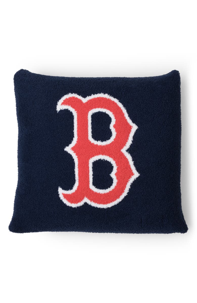 Barefoot Dreams<sup>®</sup> CozyChic<sup>®</sup> Boston Red Socks Accent Pillow, Main, color, Red Sox Multi