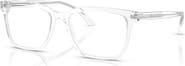 Prada 56mm Rectangle optical glasses