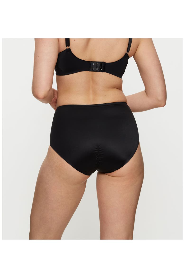 True Shape Sensation Shaping Briefs, Alternate, color, Black