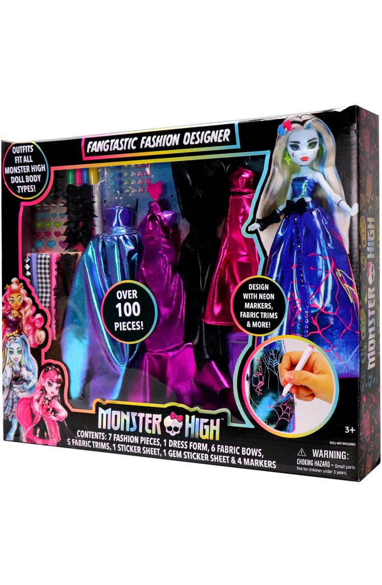 Tara Toy Monster High Fangtastic Fashion Designer Doll Kit,3+, Alternate, color, Multicolored