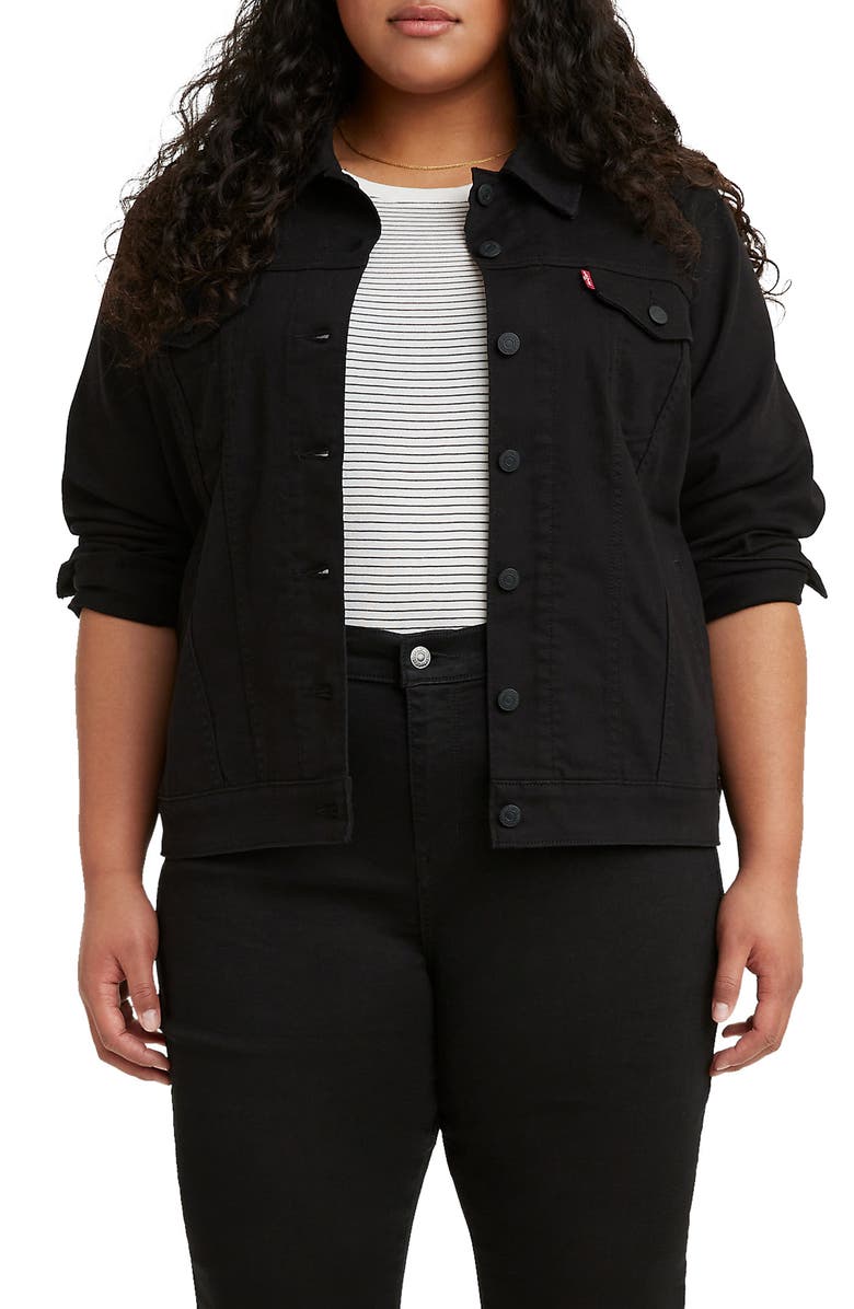 Levi's<sup>®</sup> Original Denim Trucker Jacket, Alternate, color,