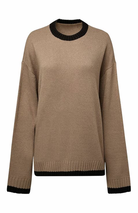 Oversized Crew Neck Sweater