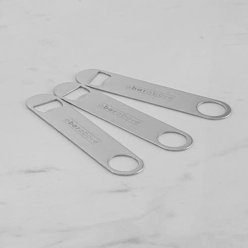 A Bar Above Stainless Steel Bar Blade Bottle Opener, 3 Pack In Stainless Steel