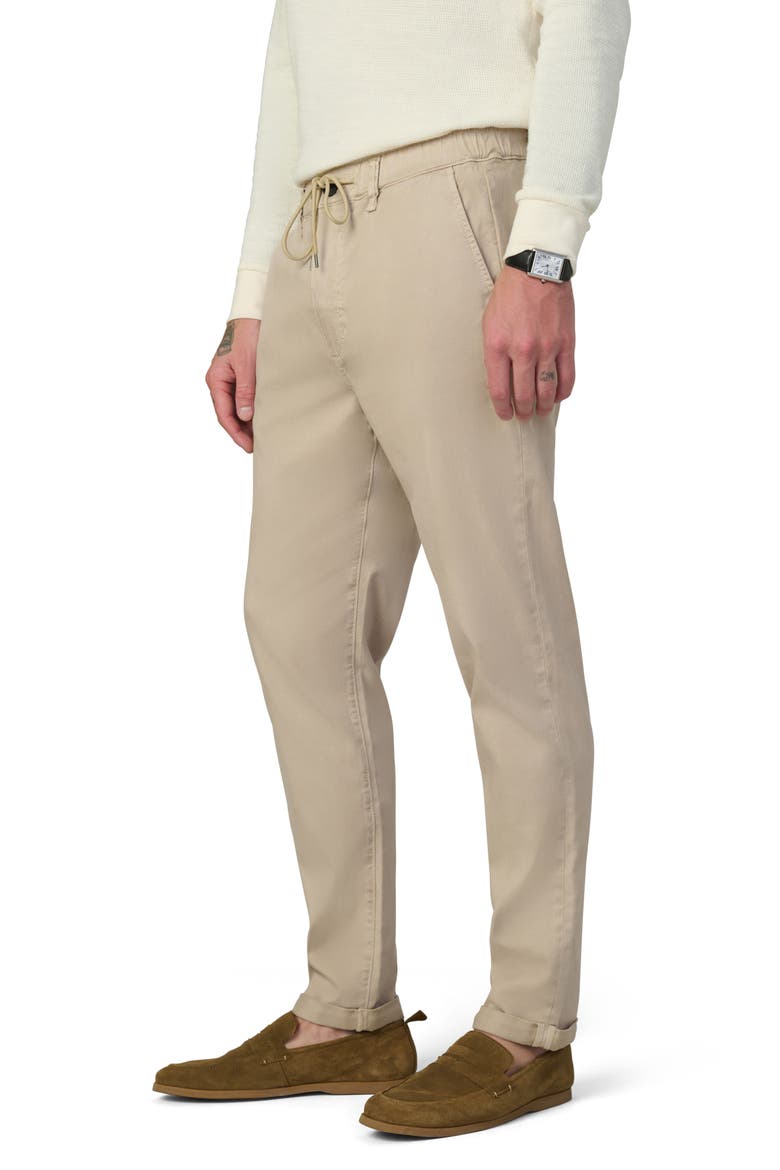 The Laird Slim Fit Drawstring Waist Pants, Alternate, color, COBBLESTONE