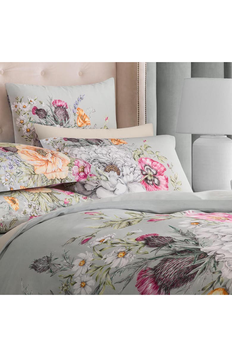 Togas Gabriel pillowcase, Alternate, color, Grey