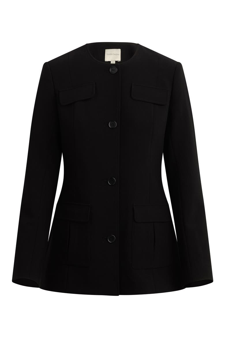 The Spencer Jacket, Alternate, color, BLACK