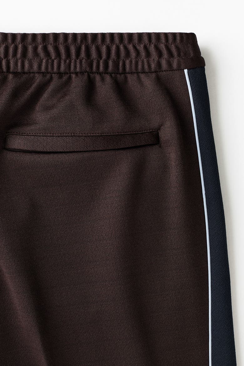 Relaxed Fit Track Pants, Alternate, color, Brown/stripes