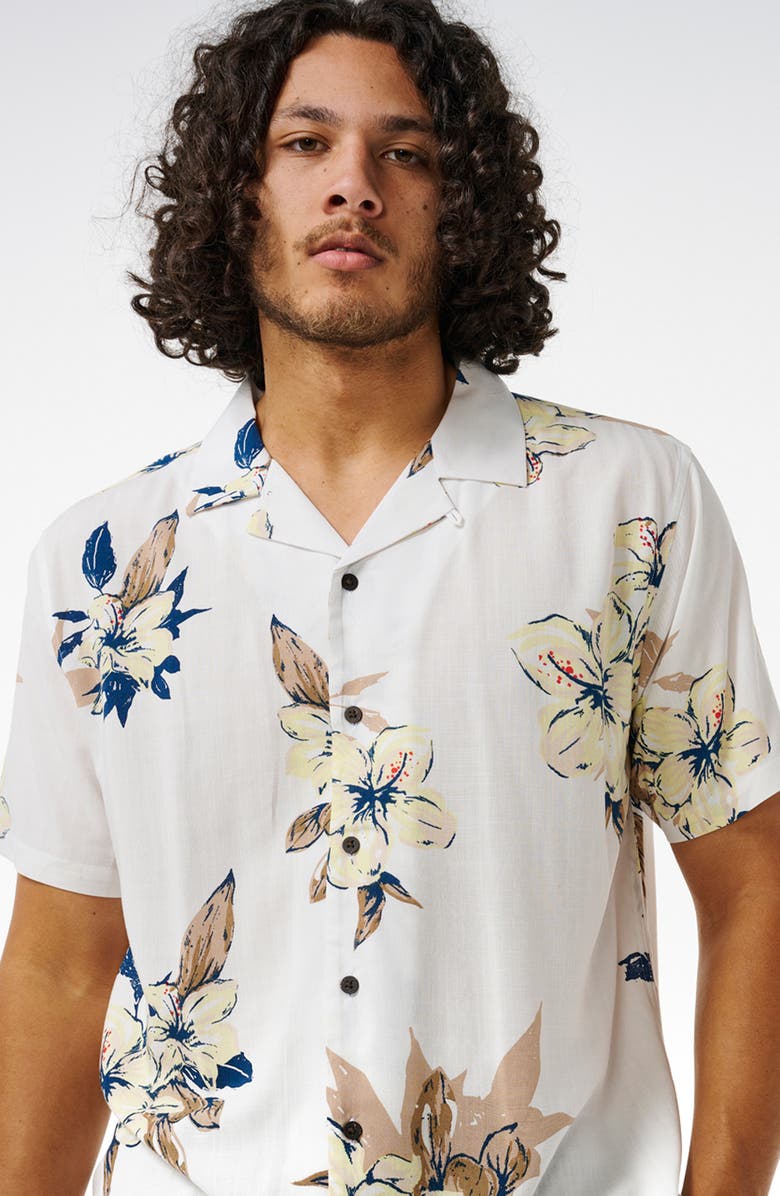 Rip Curl Aloha Hotel Camp Shirt, Alternate, color,