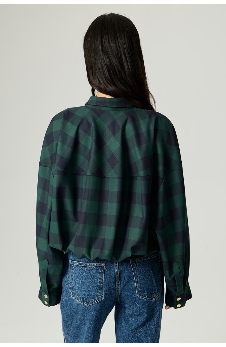 Nocturne Checked Zip-Front Jacket, Alternate, color, Multi-Colored