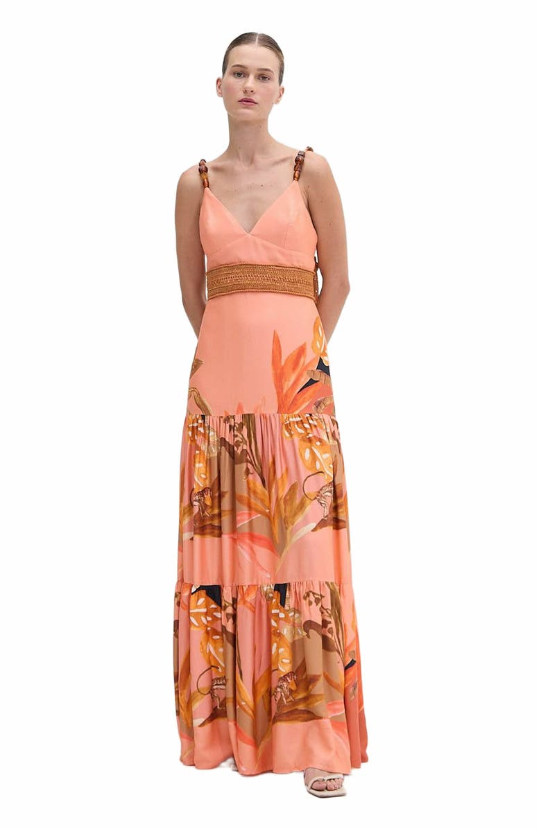 PatBO Bananier Dress, Main, color, 