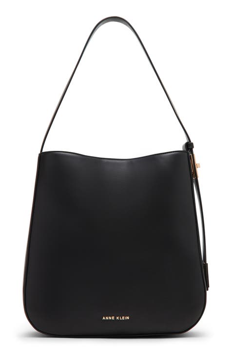 Nordstrom blk Pebbled Leather slouchy med online Messenger Crossbody Shoulder Bag Tote