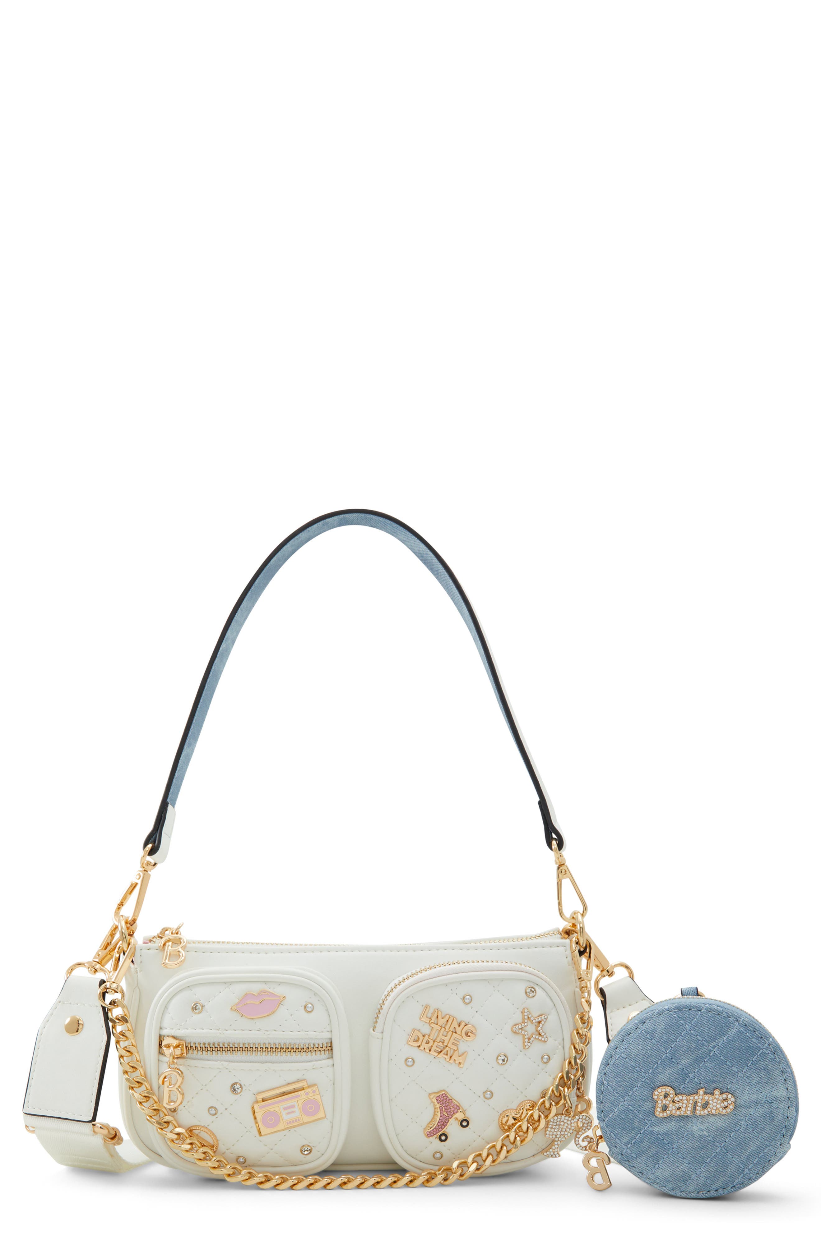 ALDO x Barbie<sup>®</sup> Shoulder Bag, Main, color, 