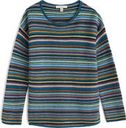 Seasalt Cornwall Fruity II Stripe Merino Wool Blend Sweater