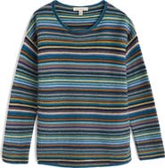 Seasalt Cornwall Fruity II Stripe Merino Wool Blend Sweater