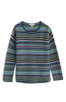 Seasalt Cornwall Fruity II Stripe Merino Wool Blend Sweater